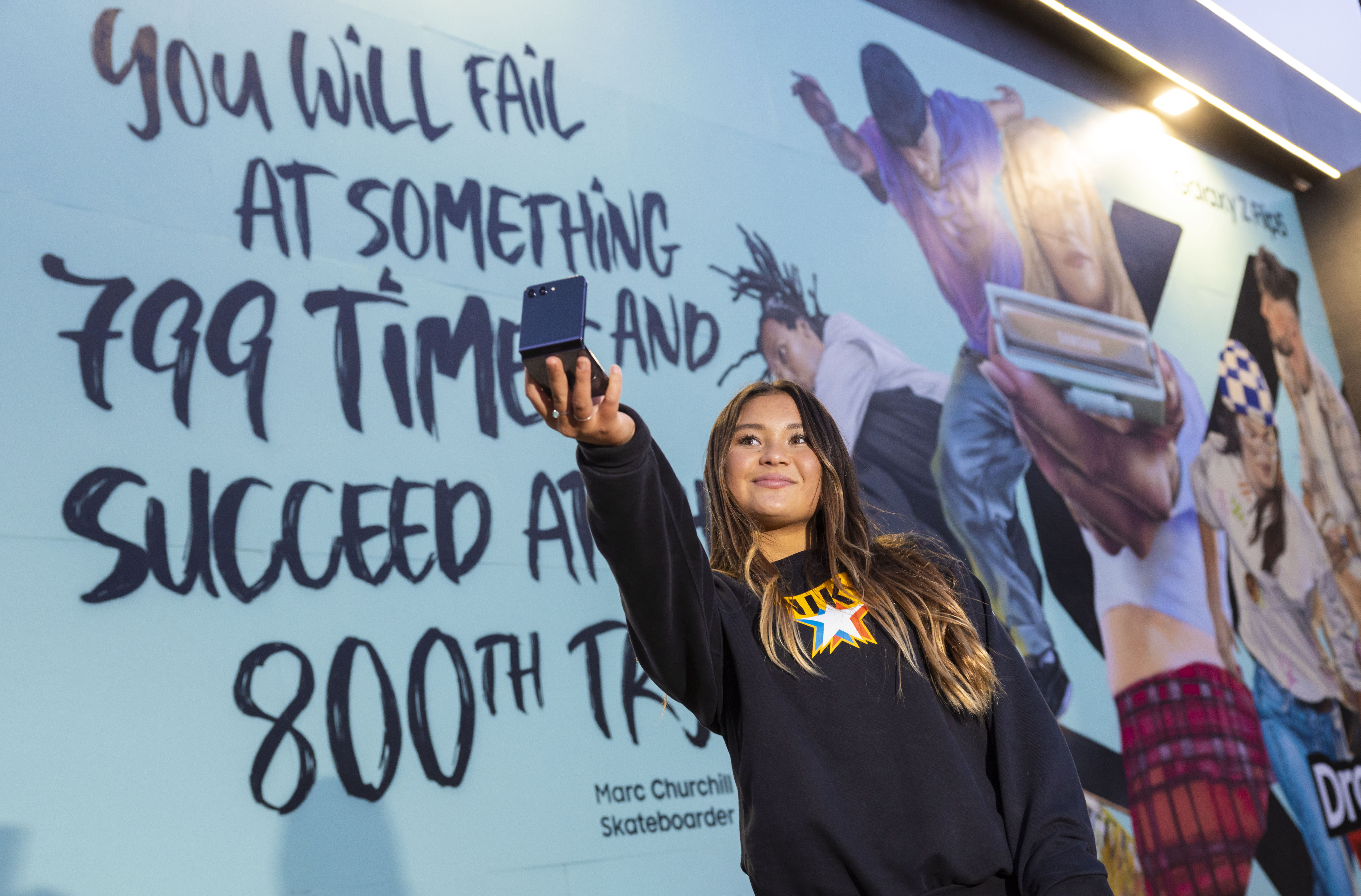 Galaxy Z Flip5 Skatepark